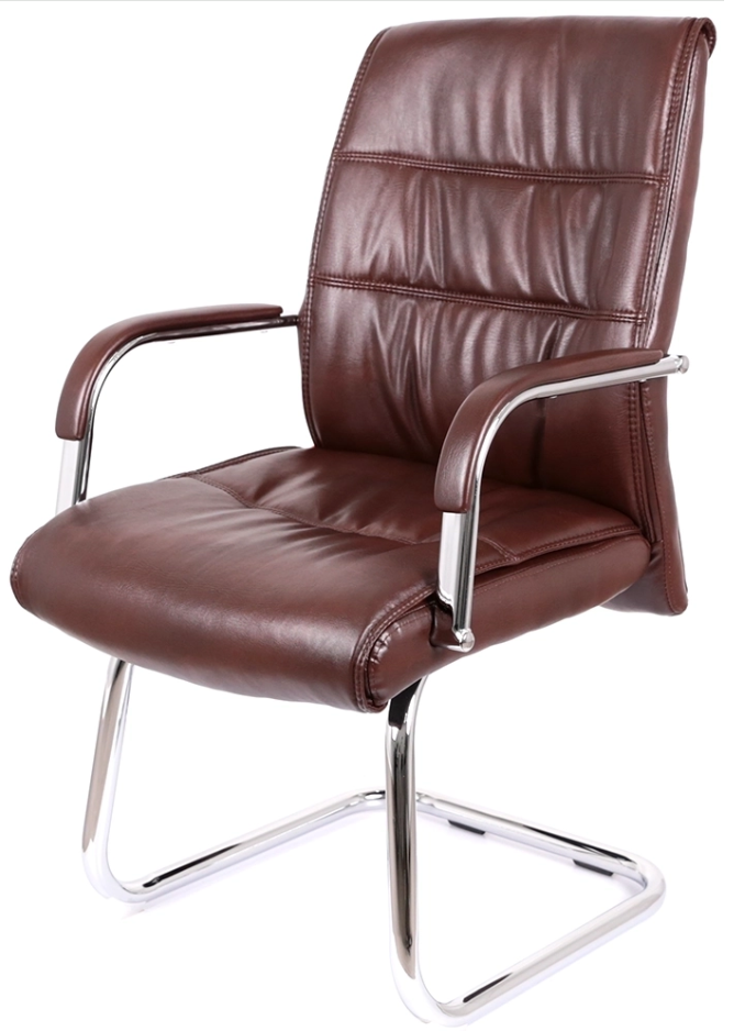 Крісло конференційне АКЛАС Візеу CF (PU Dark brown)